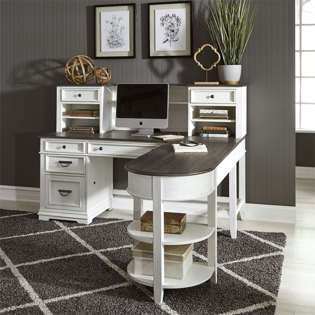 American design furniture by Monroe - Carolina Secretary Right Return